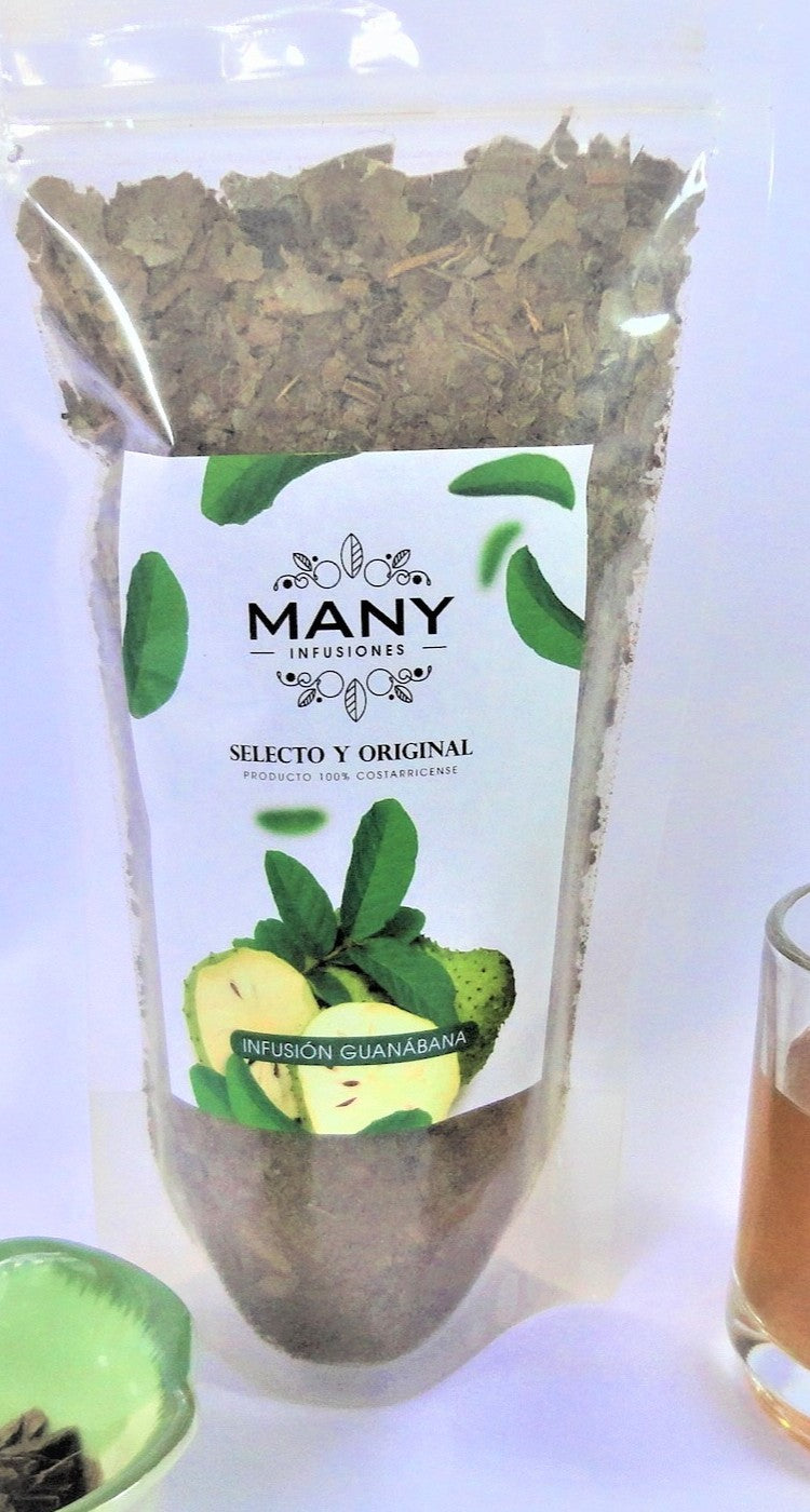 Infusion Herbal (Té) de Guanabana- Set de 3 paquetes de 30gr c/u