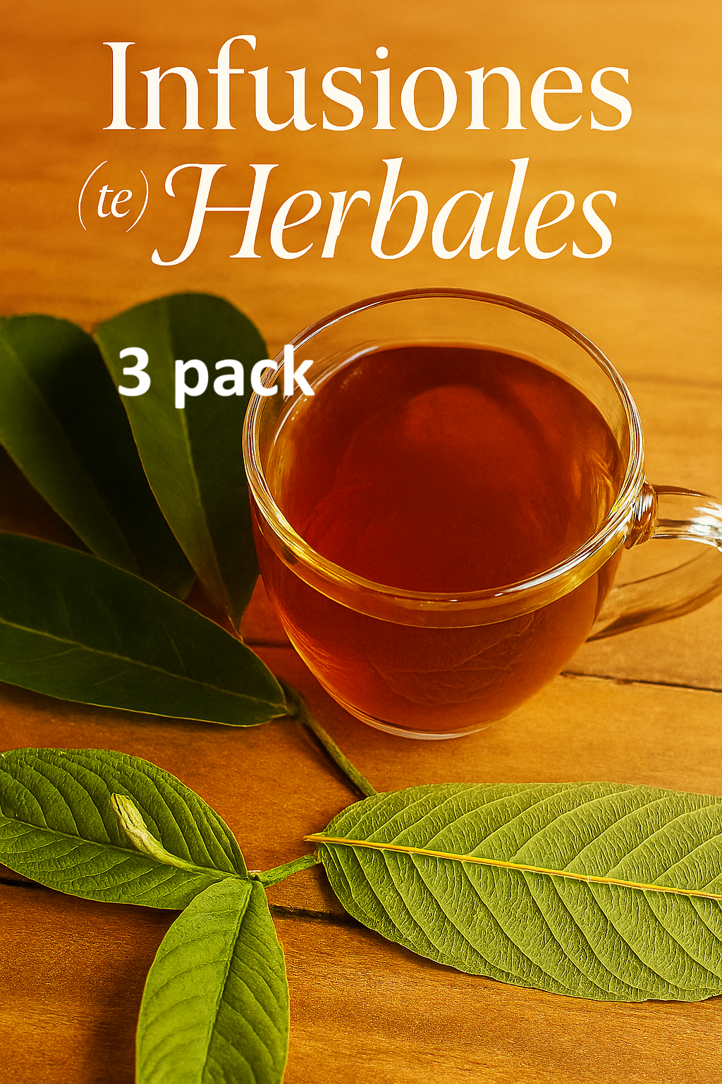 1- Infusiones (té) Herbales 3 pack
