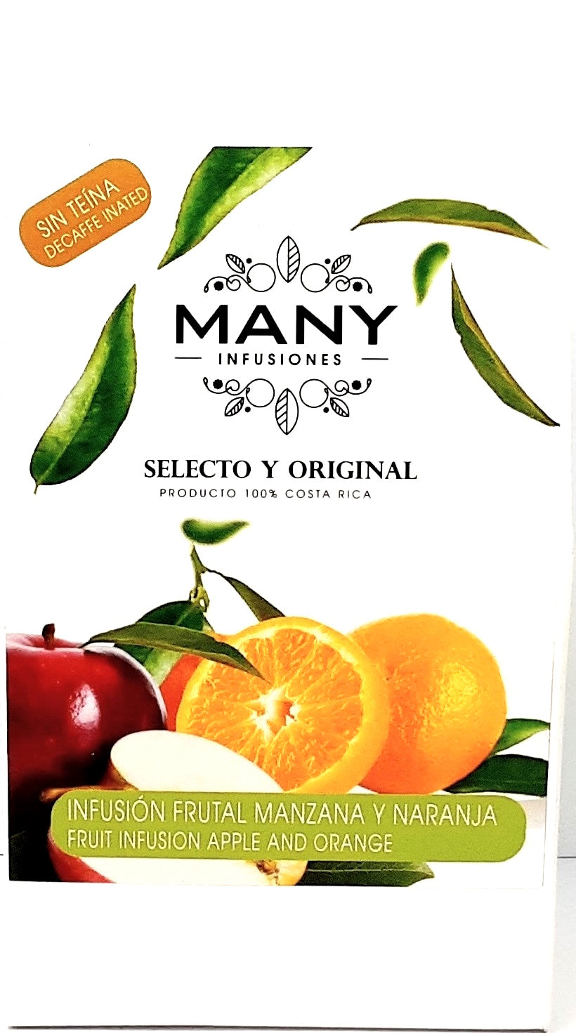 Infusión (té) Frutal de Naranja-Manzana - Set de 3 paquetes de 30gr c/u