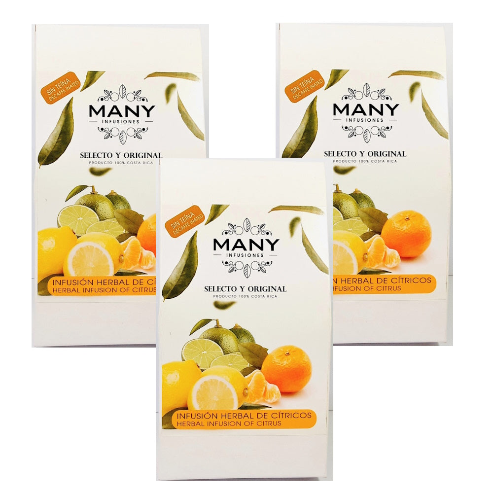 Infusión Herbal Cítricos - SET 3pack
